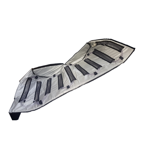 9 and 11 Gallon Vertical Piped Water Cask and Keg Cooling Jacket